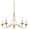 Minka-Lavery Westchester County 34" Wide 5-Light White Chandelier