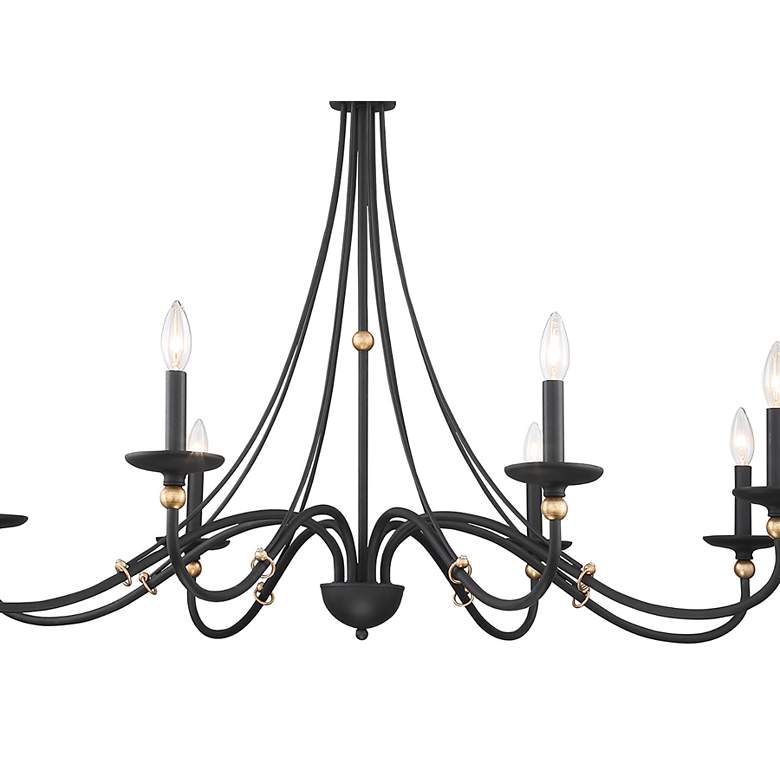 Image 3 Minka Lavery Westchester County 46 inch Wide Sand Coal 8-Light Chandelier more views