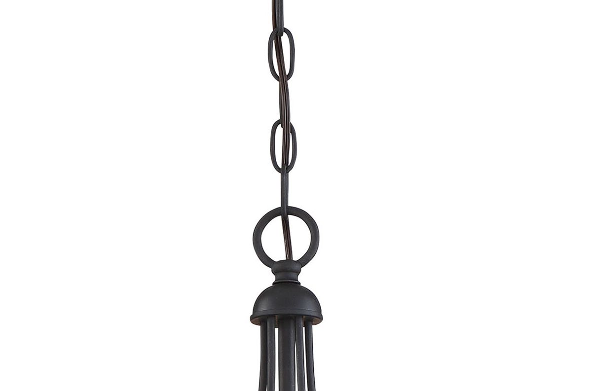 Image 5 Minka-Lavery Westchester County 5-Light Coal with Gold Leaf Chandelier more views