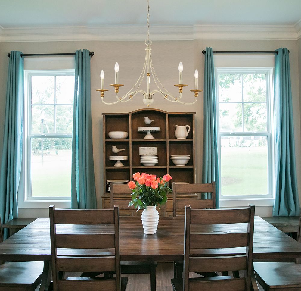 Image 3 Minka-Lavery Westchester County 5-Light Farmhouse White Chandelier more views