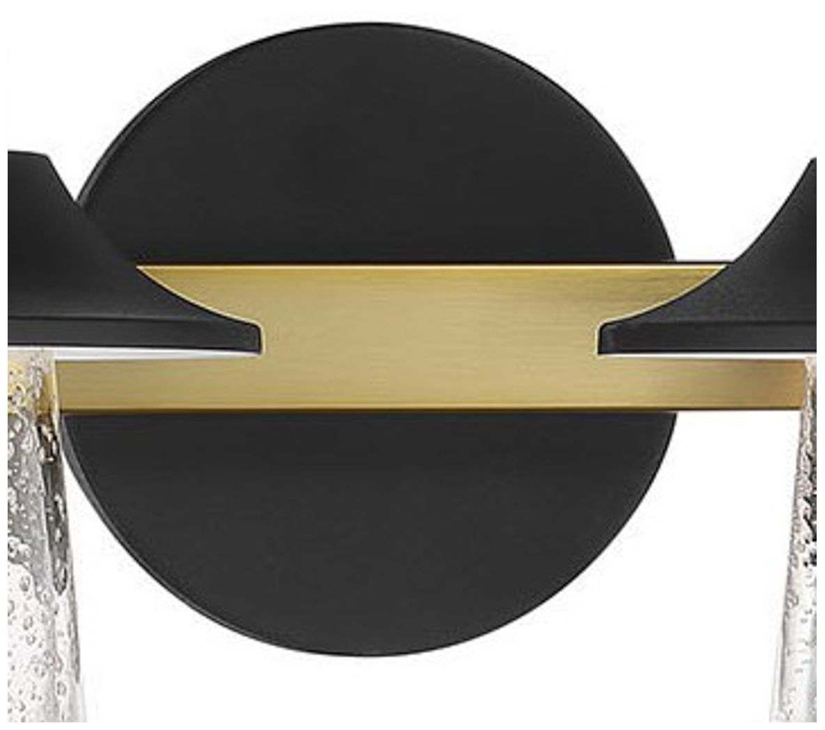 Image 3 Minka-Lavery Westfield Manor 2-Light Sand Black and Soft Brass Vanity Light more views