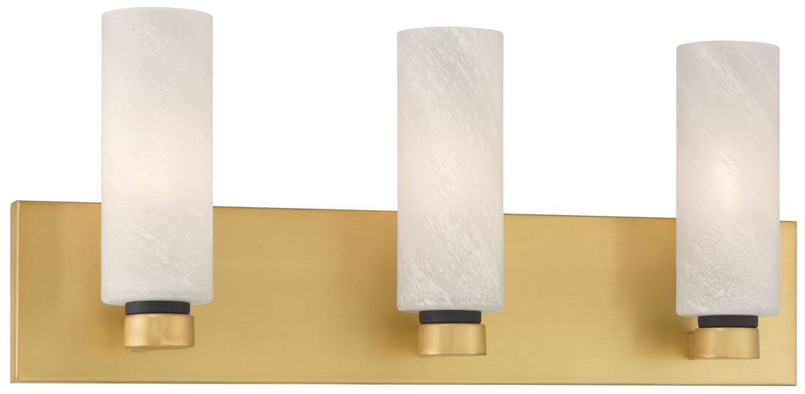 Image 2 Minka Lavery Wexmere 3-Light 22-in Brass