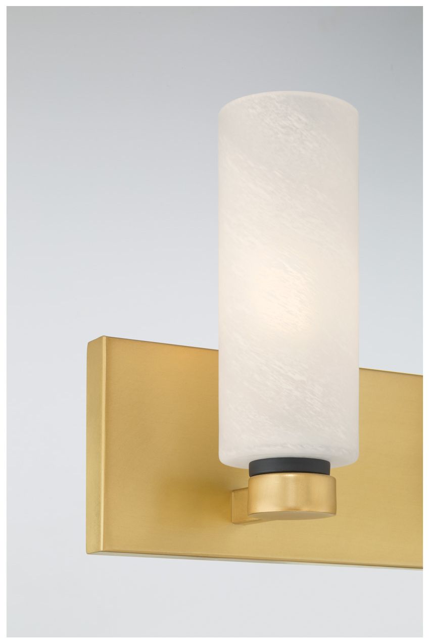 Image 5 Minka Lavery Wexmere 3-Light 22-in Brass more views