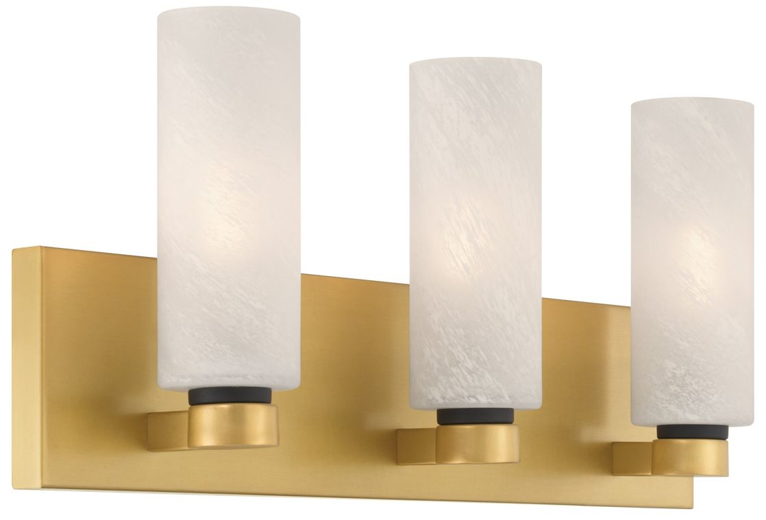 Image 6 Minka Lavery Wexmere 3-Light 22-in Brass more views