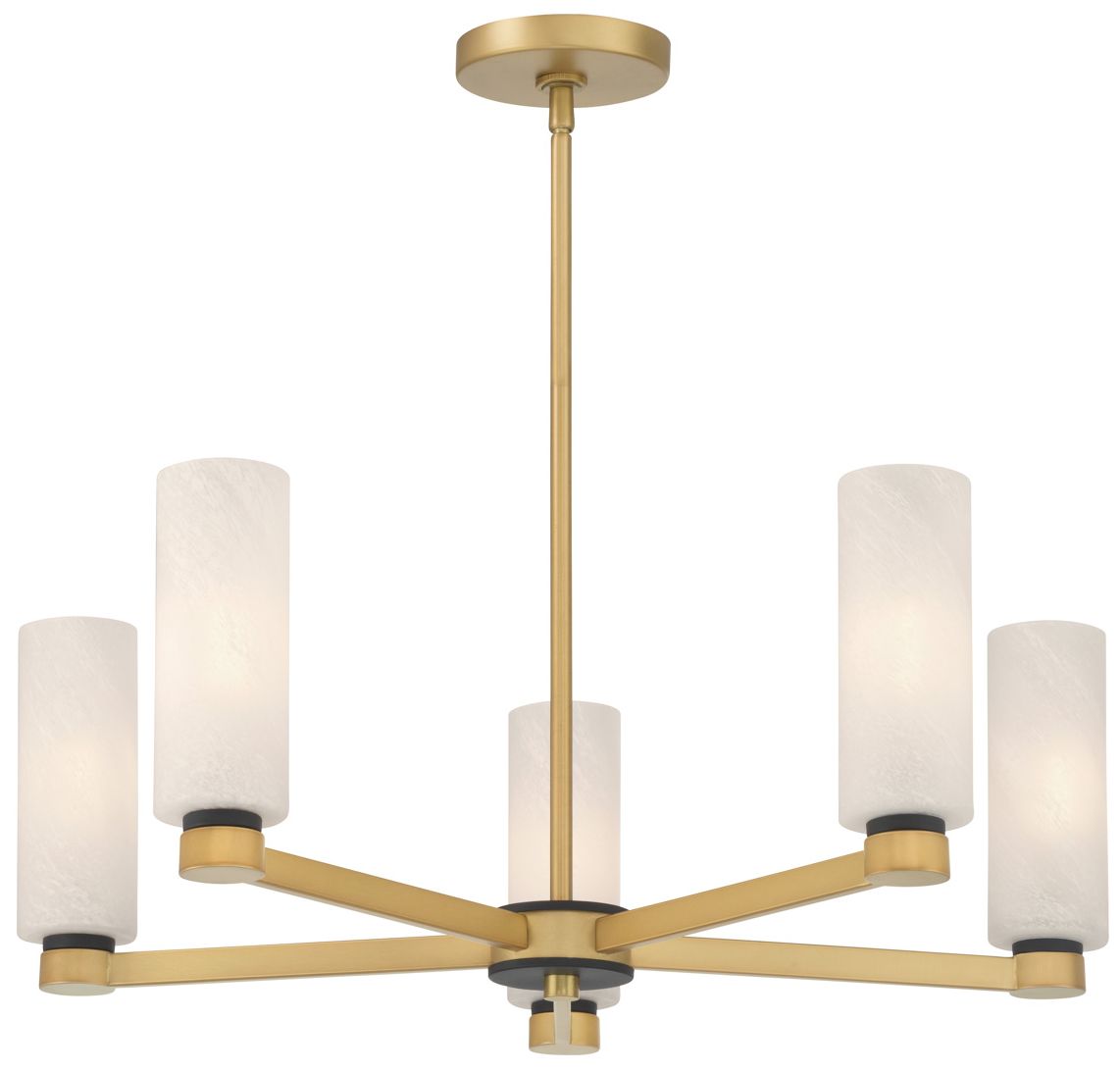 Image 3 Minka Lavery Wexmere 5-Light 26-in Brass more views