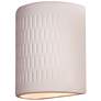 2_Minka Lavery White Ceramic 10" High Pocket Outdoor Wall Light