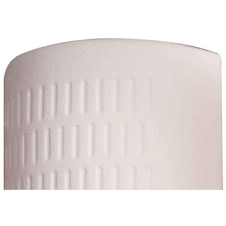 Image 5 Minka Lavery White Ceramic 10" High Pocket Outdoor Wall Light more views