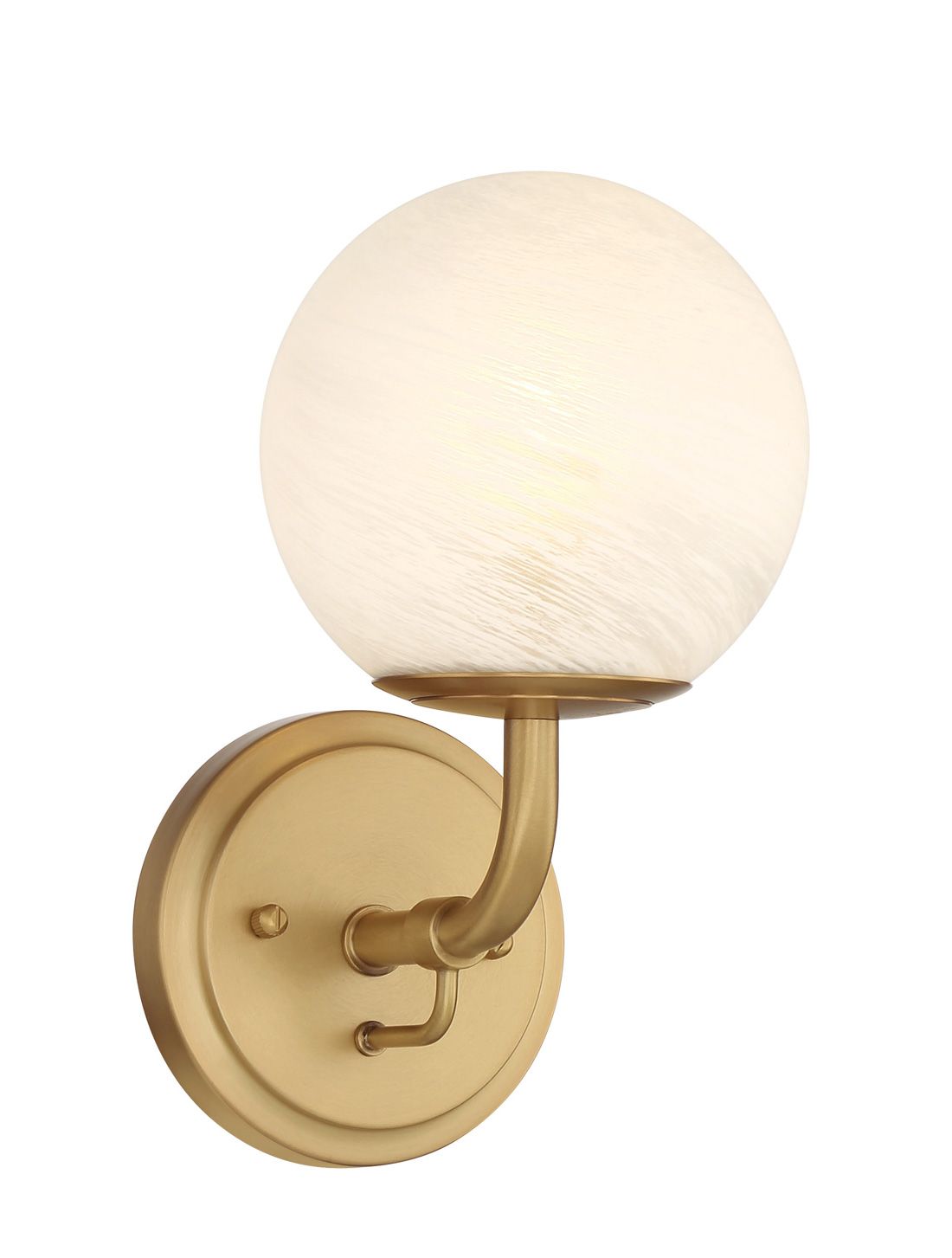 Image 6 Minka-Lavery Whitehall 1-Light 6-in Legacy Brass Indoor Vanity Light more views