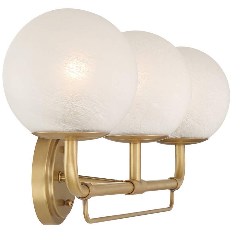 Image 2 Minka-Lavery Whitehall 3-Light 28-in Legacy Brass Indoor Vanity Light more views