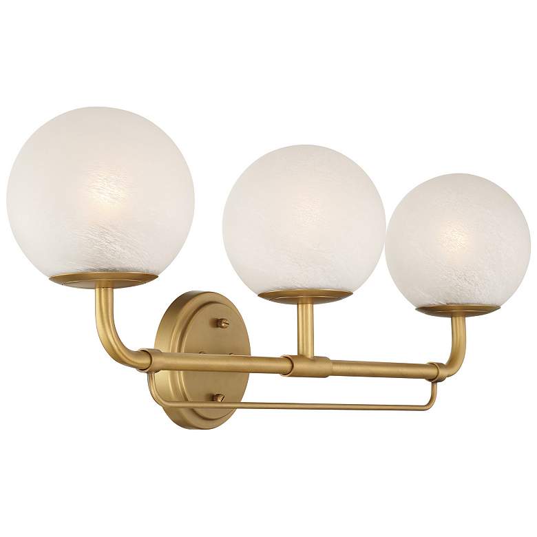 Image 4 Minka-Lavery Whitehall 3-Light 28-in Legacy Brass Indoor Vanity Light more views