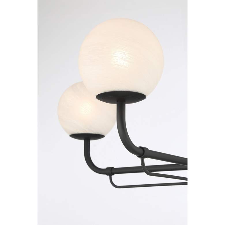 Image 4 Minka-Lavery Whitehall 4-Light 30-in Dark Matte Black Indoor Chandelier more views