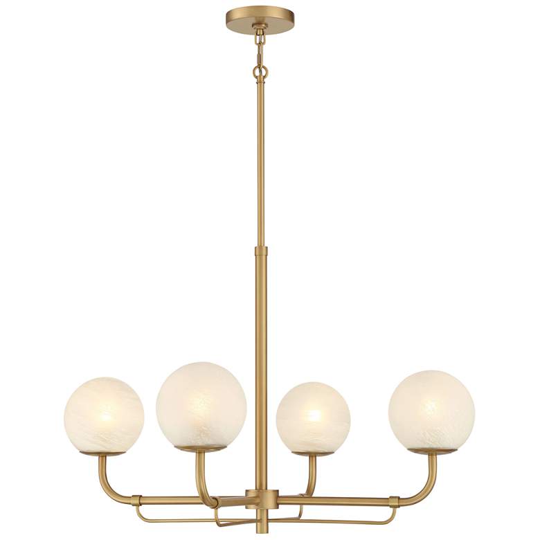 Image 2 Minka-Lavery Whitehall 4-Light 30-in Legacy Brass Indoor Chandelier more views