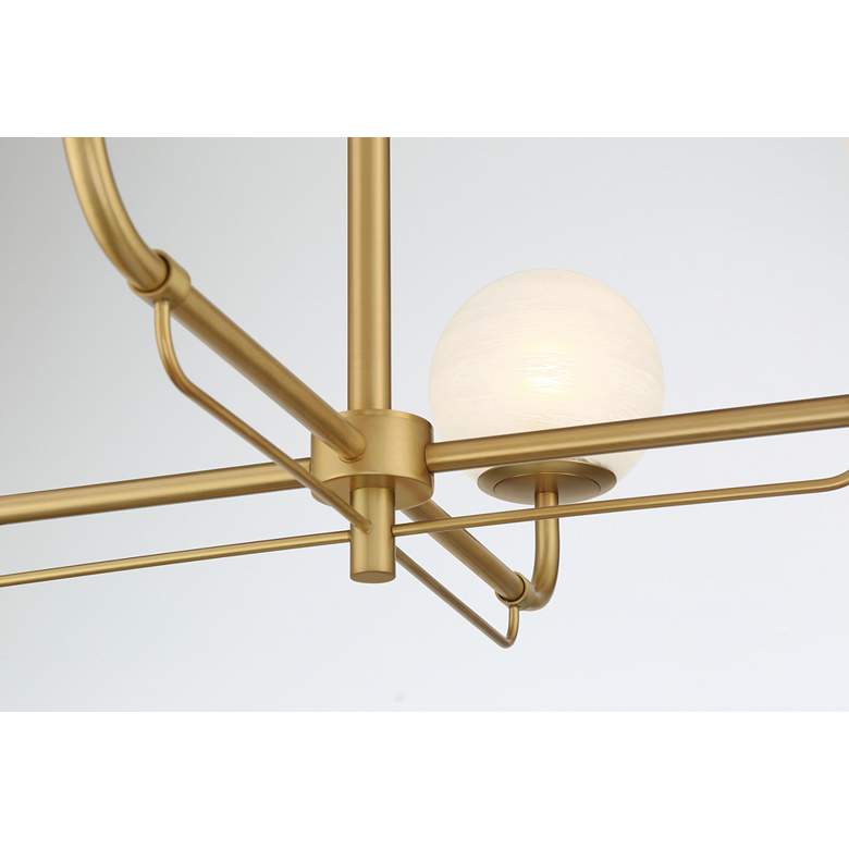 Image 3 Minka-Lavery Whitehall 4-Light 30-in Legacy Brass Indoor Chandelier more views