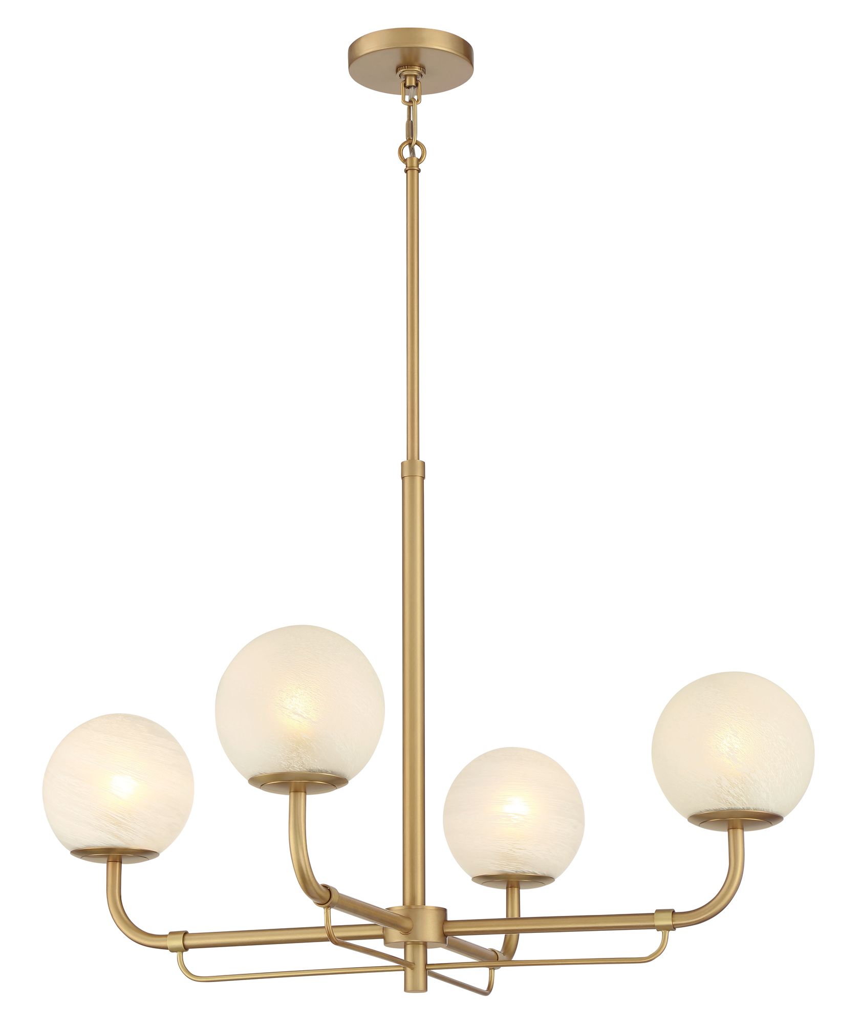 Image 7 Minka-Lavery Whitehall 4-Light 30-in Legacy Brass Indoor Chandelier more views