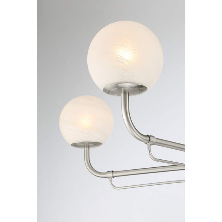 Image 5 Minka-Lavery Whitehall 5-Light 38-in Brushed Nickel Indoor Chandelier more views