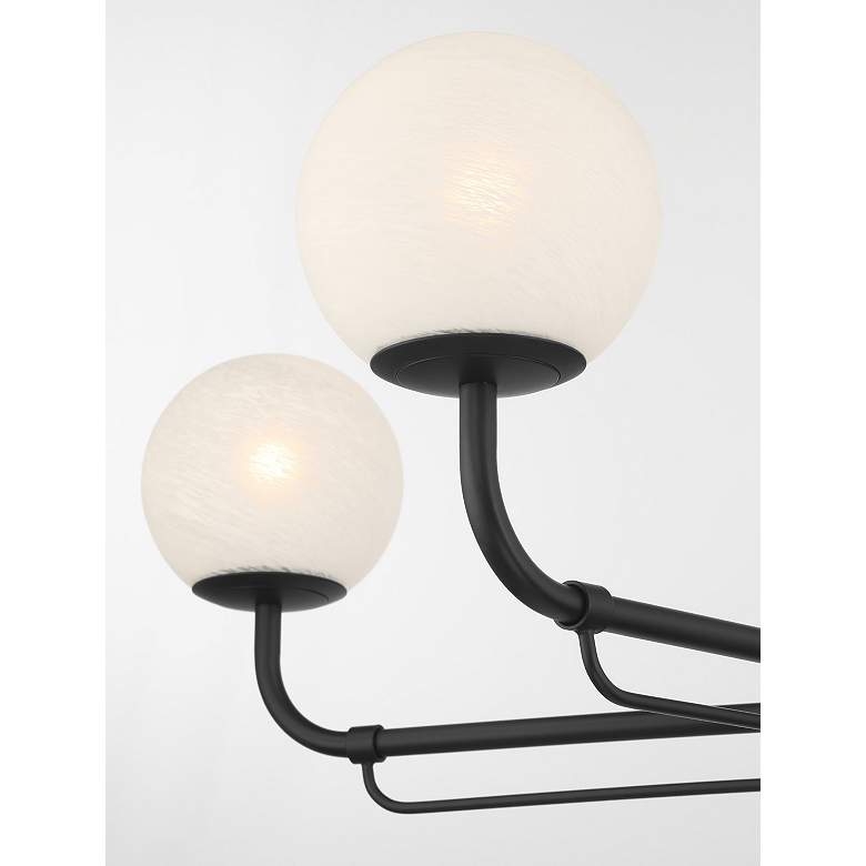 Image 5 Minka-Lavery Whitehall 5-Light 38-in Dark Matte Black Indoor Chandelier more views