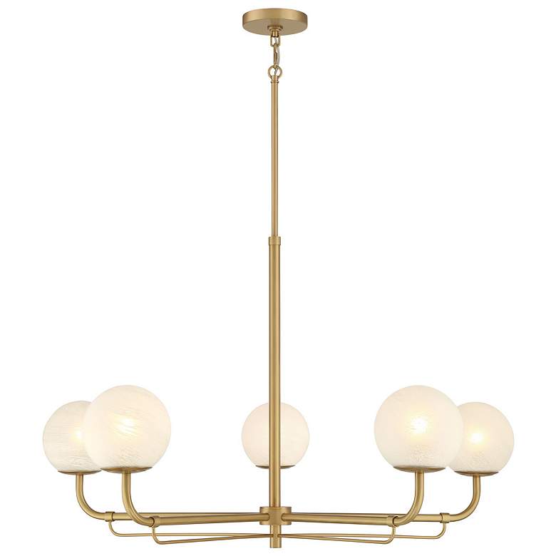 Image 2 Minka-Lavery Whitehall 5-Light 38-in Legacy Brass Indoor Chandelier more views