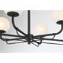 4_Minka-Lavery Whitehall 6-Light 46-in Matte Black Indoor Island Chandelier more views