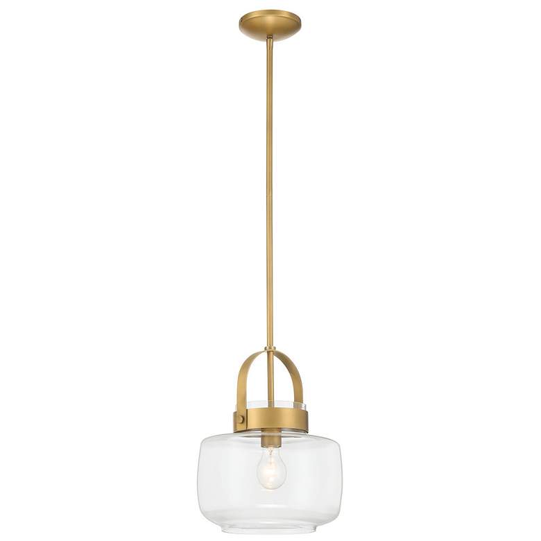 Image 6 Minka Lavery WickGlow 1-Light 11-in Legacy Brass Indoor Pending Lighting more views