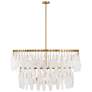 3_Minka-Lavery Willow 14-Light 45-in Legacy Brass Indoor Pendant more views