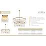 6_Minka-Lavery Willow 14-Light 45-in Legacy Brass Indoor Pendant more views