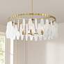 1_Minka-Lavery Willow 6-Light 35.25-in Legacy Brass Indoor Pendant