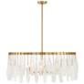 3_Minka-Lavery Willow 6-Light 35.25-in Legacy Brass Indoor Pendant more views