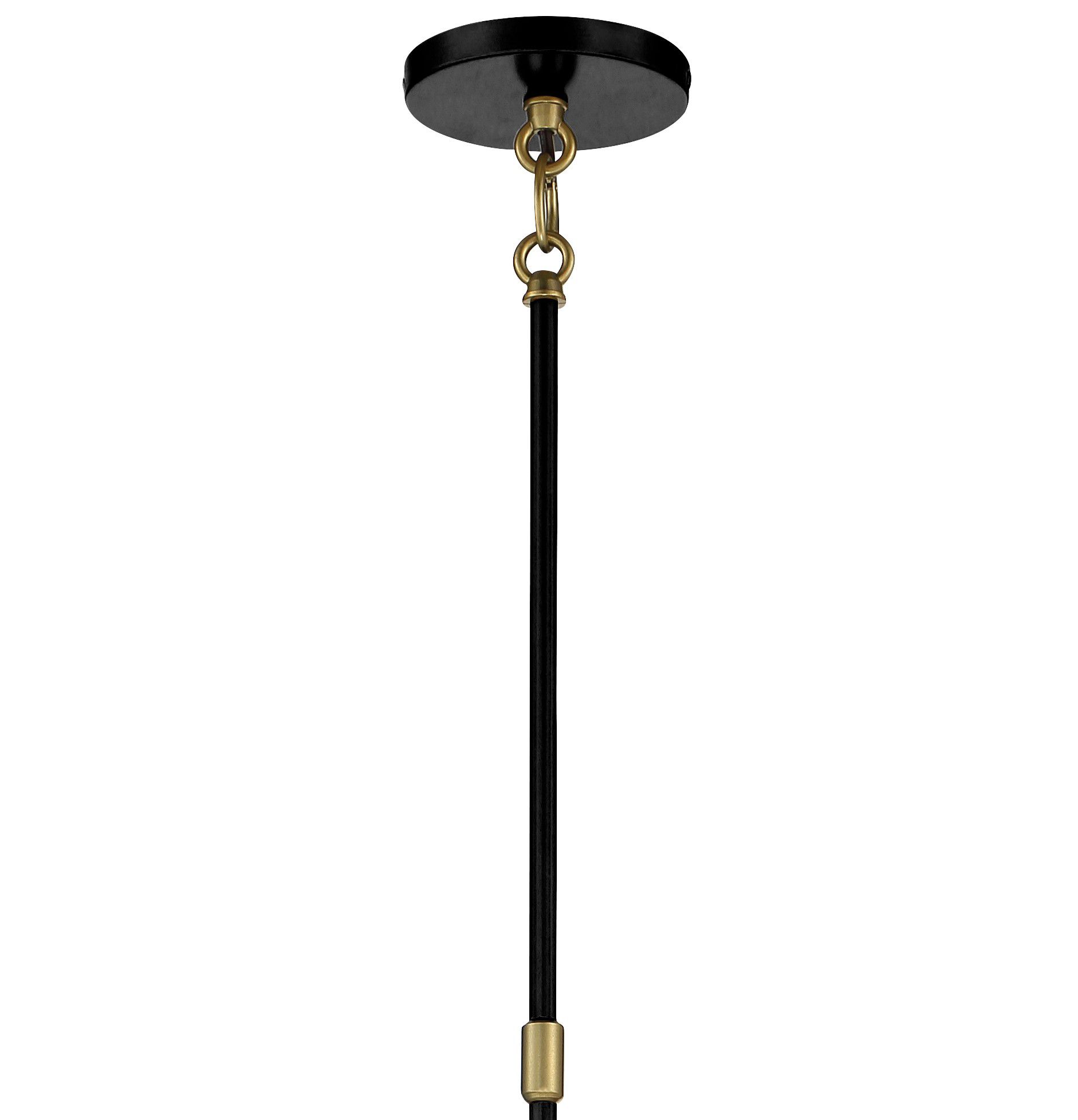 Image 3 Minka-Lavery Windward Passage 5-Light Coal and Soft Brass Chandelier more views