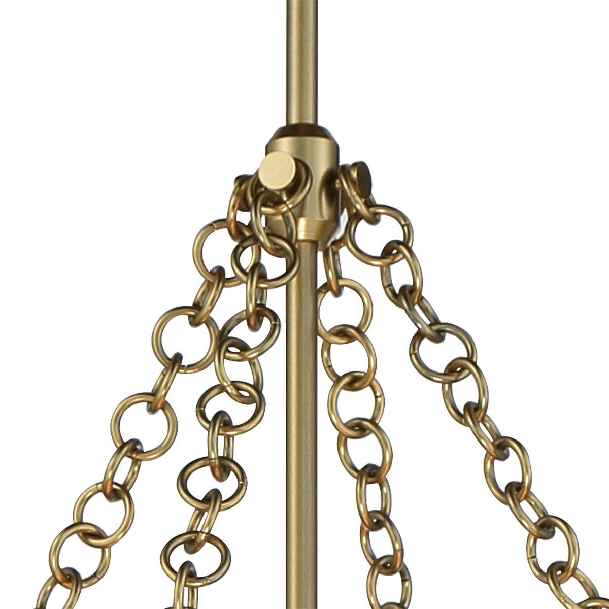 Minka-Lavery Windward Passage 6-Light Soft Brass Pendant
