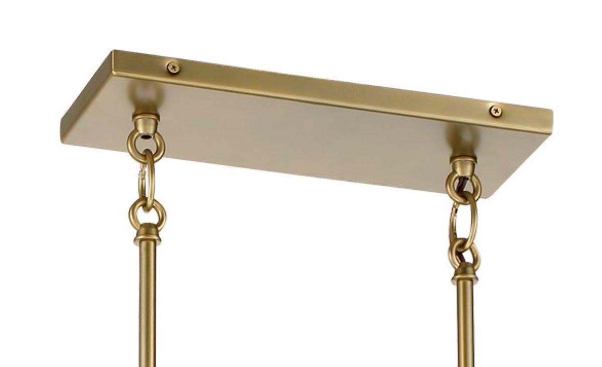 Image 3 Minka-Lavery Windward Passage 8-Light Soft Brass Island Chandelier more views