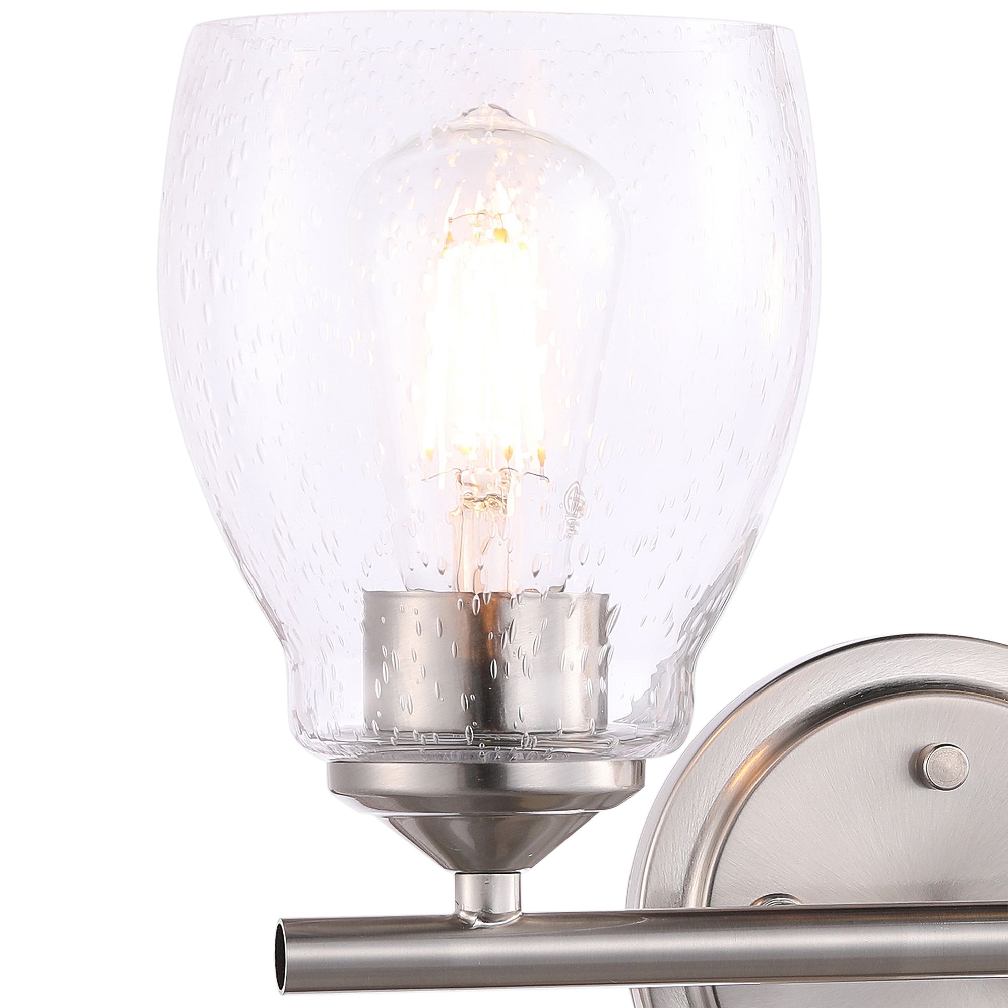 Image 2 Minka Lavery Winsley 2-Light Brushed Nickel Vanity Light more views