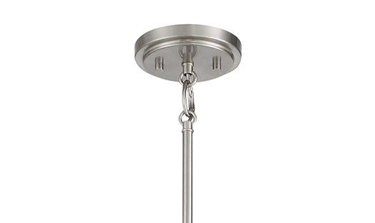 Image 3 Minka-Lavery Winsley 9-Light Brushed Nickel Chandelier more views