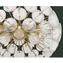 Minka Lavery Winter 10-Light 30-in Soft Brass Chandelier with Glass Shades