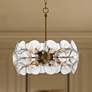 1_Minka Lavery Winter 8-Light 22-in Soft Brass Chandelier with Glass Shades