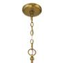 4_Minka Lavery Winter 8-Light 22-in Soft Brass Chandelier with Glass Shades more views