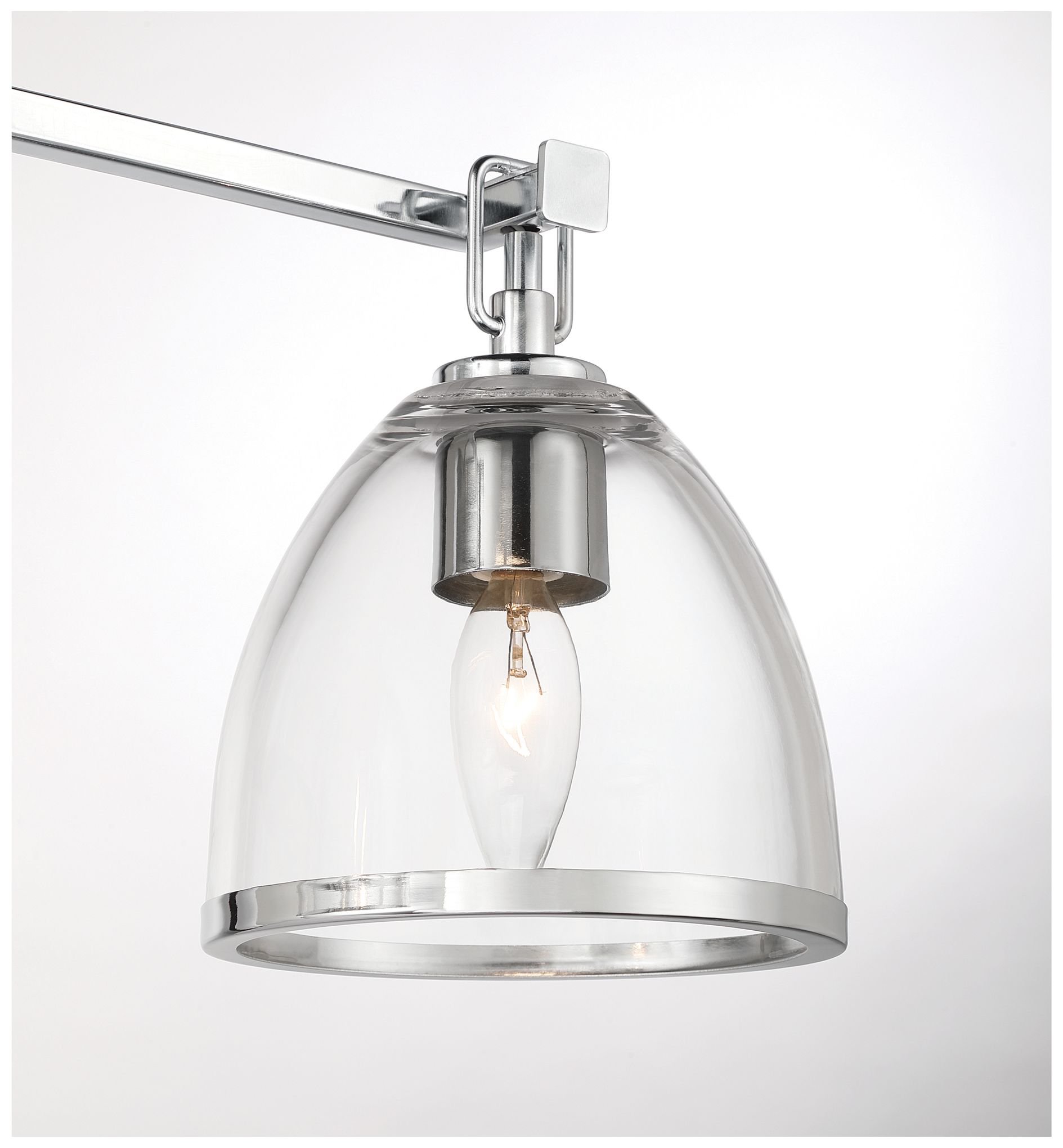 Image 7 Minka-Lavery Wynnfrost 3-Light 24-in Vanity - Chrome with Clear Glass more views