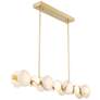 3_Minka Lavery Zill 1-Light LED 48.03-in Gold Chandelier more views
