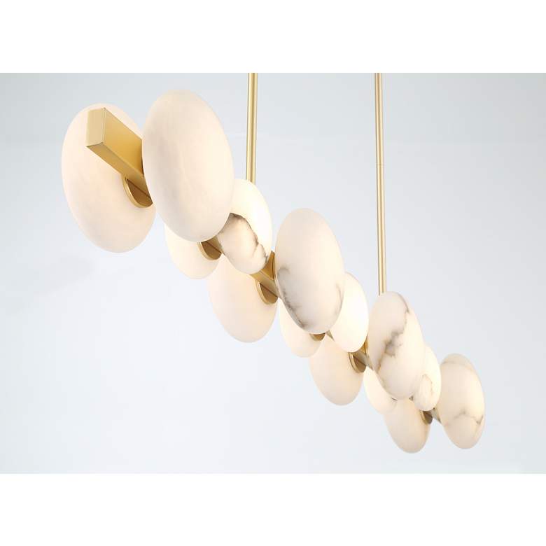 Image 4 Minka Lavery Zill 1-Light LED 48.03-in Gold Chandelier more views