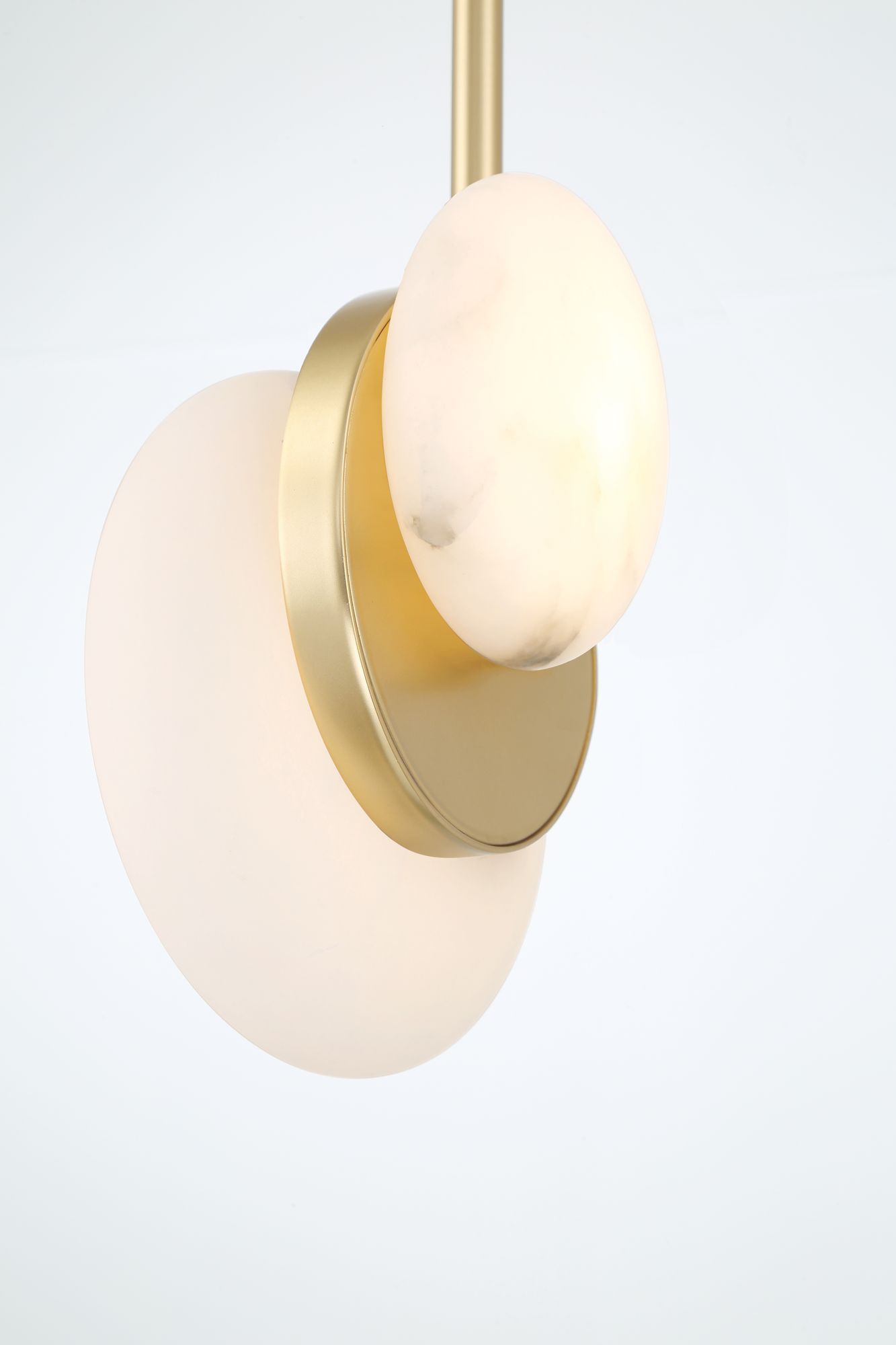 Image 5 Minka Lavery Zill 1-Light LED 6.3-in Gold Mini-Pendant more views