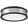 2_Minka Lighting 12" Wide Hammered Drum Flush Mount Ceiling Light