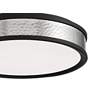 3_Minka Lighting 12" Wide Hammered Drum Flush Mount Ceiling Light more views