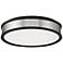 Minka Lighting 15" Wide Hammered Drum Flush Mount Ceiling Light