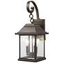 1_Minka Mariner's Pointe 21 1/2" Bronze Outdoor Lantern Wall Light