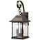Minka Mariner's Pointe 21 1/2" Bronze Outdoor Lantern Wall Light