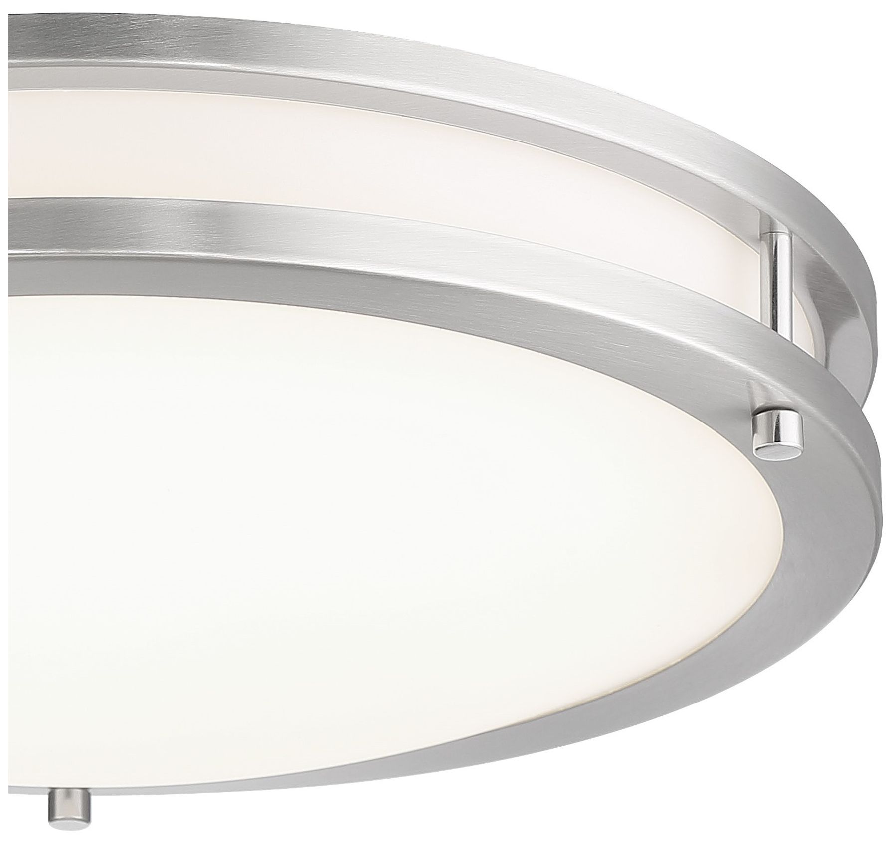 Image 2 Minka Maxcy 13 3/4" Wide Brushed Nickel Finish LED Ceiling Light more views