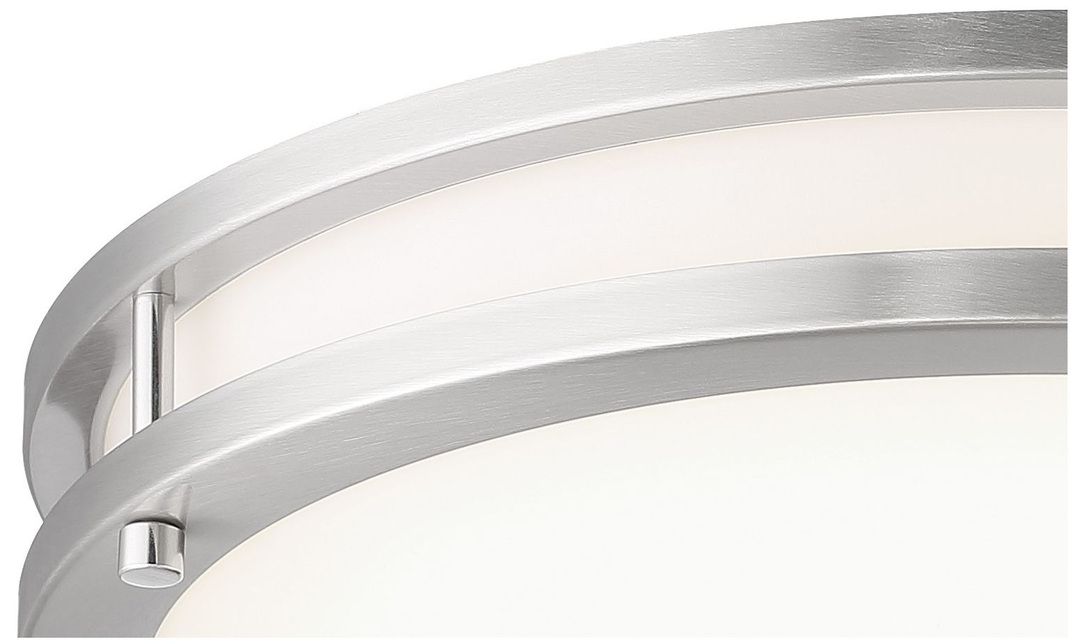 Image 3 Minka Maxcy 13 3/4" Wide Brushed Nickel Finish LED Ceiling Light more views