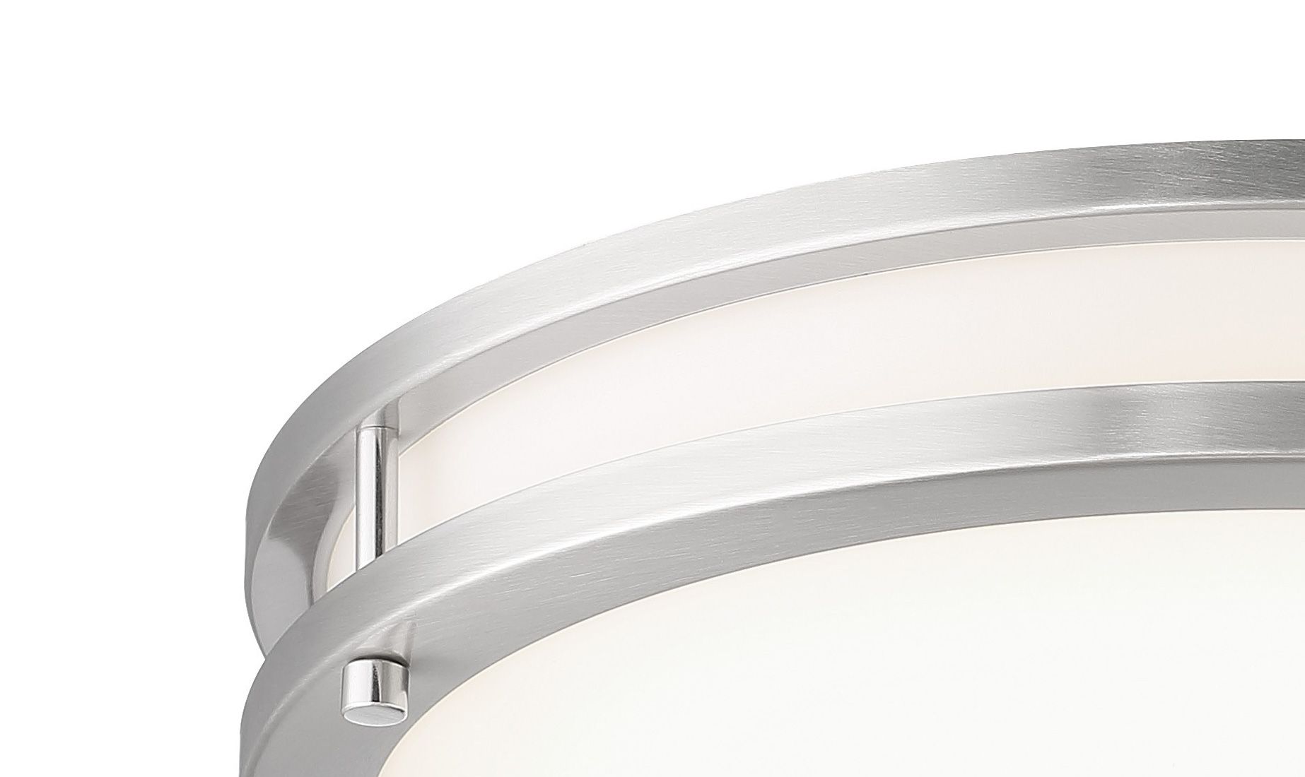 Minka Maxcy 13 3/4" Wide Brushed Nickel Finish LED Ceiling Light