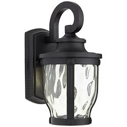 Minka Merrimack 12 1/4" High Traditional Black LED Outdoor Wall Light
