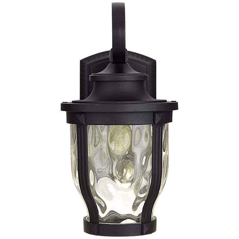 Image 4 Minka Merrimack 12 1/4" High Traditional Black LED Outdoor Wall Light more views