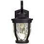 4_Minka Merrimack 12 1/4" High Traditional Black LED Outdoor Wall Light more views